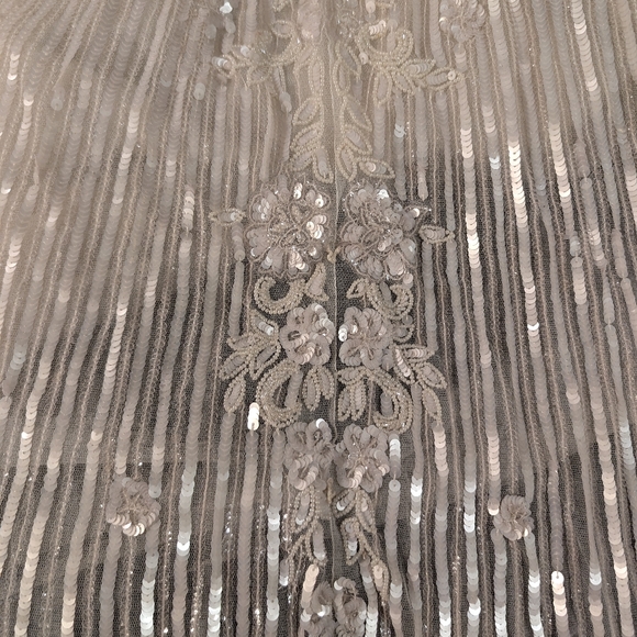 GENUINE ZuhaIr Murad Sequined Wedding Dress - Picture 6 of 7